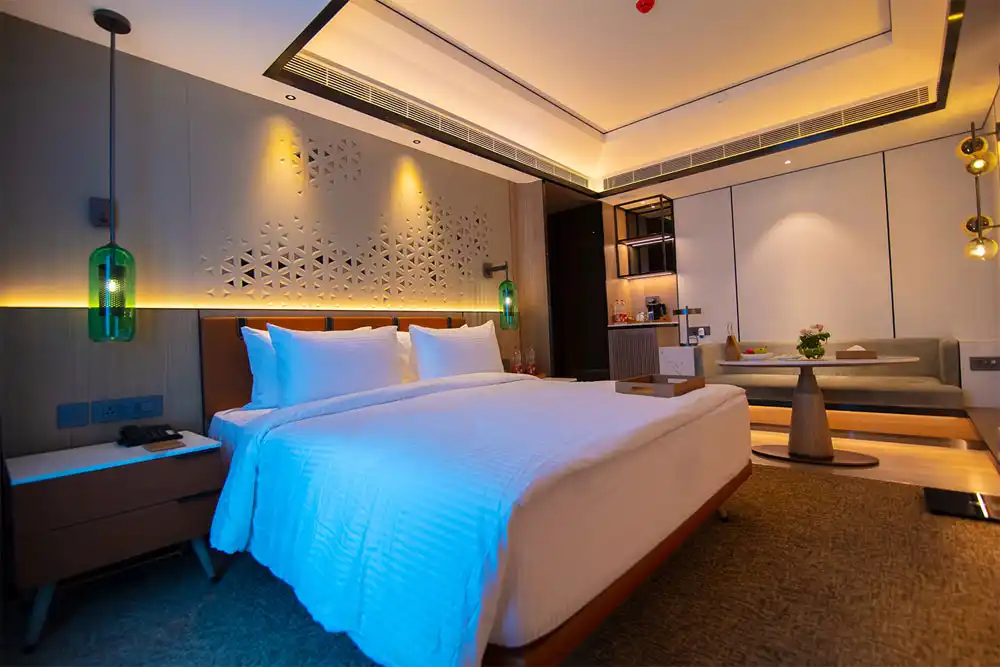 superior double bed
